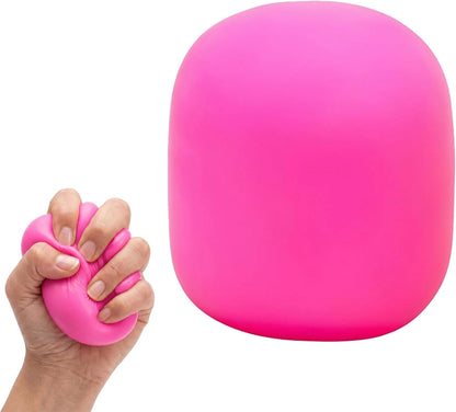 Squeeze Color Changing Squishy Soft Square Malt Sugar Filled Slow Stress Balls, Color Changing Squishy Sensory Toy, Anxiety Relief Shape Fidgets for Pull Stretch Squishy Toy (Pink) - US 5480